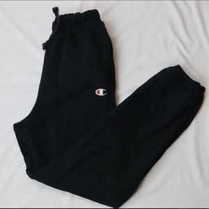 Champion Reverse Weave sweatpants • black • Size XS • Brand New Never Worn •